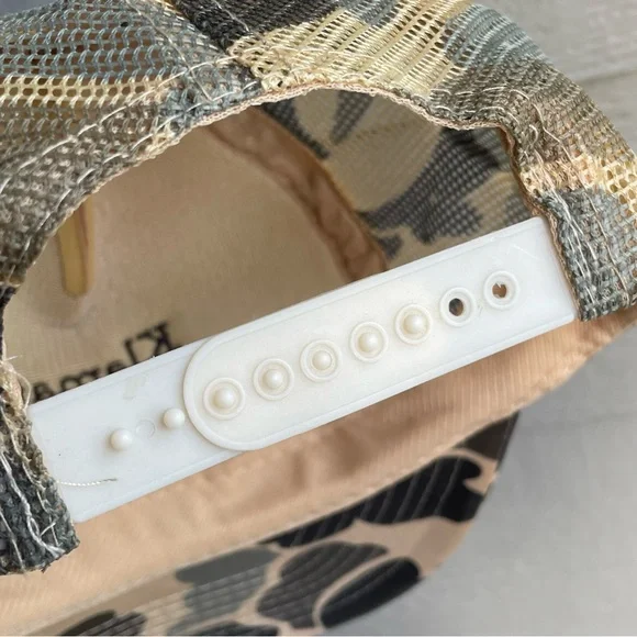 Vintage Ducks Unlimited Hunting Camo Hat Cap - Picture 13 of 15